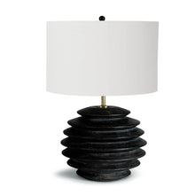 Load image into Gallery viewer, Accordion Table Lamp Round (Ebony) by Coastal Living
