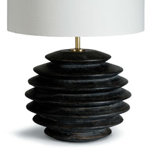 Load image into Gallery viewer, Accordion Table Lamp Round (Ebony) by Coastal Living
