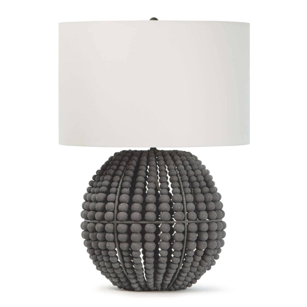 Tropez Table Lamp (Grey) by Regina Andrew