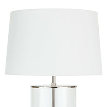 Load image into Gallery viewer, Magelian Glass Table Lamp (Polished Nickel) by Coastal Living
