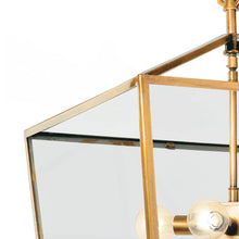 Load image into Gallery viewer, Camden Lantern (Natural Brass) by Regina Andrew
