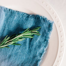 Load image into Gallery viewer, Stone Washed Linen Cocktail Napkins, Set of 4, 12x12 in.
