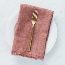 Load image into Gallery viewer, Stone Washed Linen Dinner Napkins, Set of 4, 20 x 20 in.
