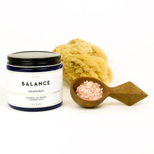 Load image into Gallery viewer, Balance Grapefruit Essential Oil Bath Soaking Salts
