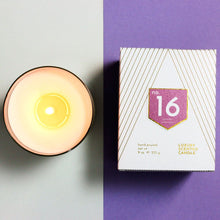 Load image into Gallery viewer, No. 16 Lavender White Pear Scented Soy Candle
