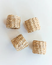 Load image into Gallery viewer, Natural Woven Napkin Rings, Set of 4
