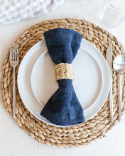 Load image into Gallery viewer, Natural Woven Napkin Rings, Set of 4
