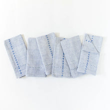 Load image into Gallery viewer, Pulled Handwoven Cotton Napkin Sets
