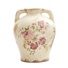 Load image into Gallery viewer, Floral Print Ceramic Vase
