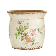 Load image into Gallery viewer, Floral Ceramic Planter
