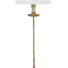 Load image into Gallery viewer, Clove Stem Buffet Table Lamp (Natural Linen Shade) by Regina Andrew
