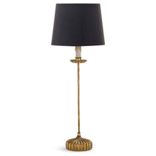Load image into Gallery viewer, Clove Stem Buffet Table Lamp (Black Shade) by Regina Andrew
