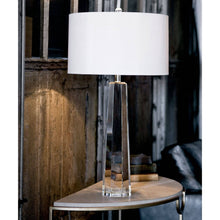 Load image into Gallery viewer, Tapered Hex Crystal Table Lamp by Regina Andrew
