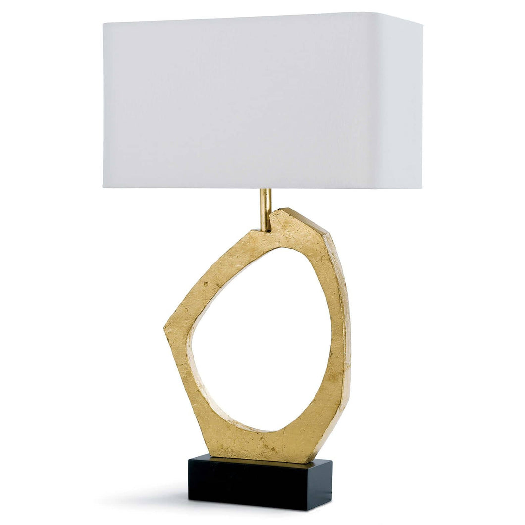 Manhattan Table Lamp (Gold Leaf) by Regina Andrew