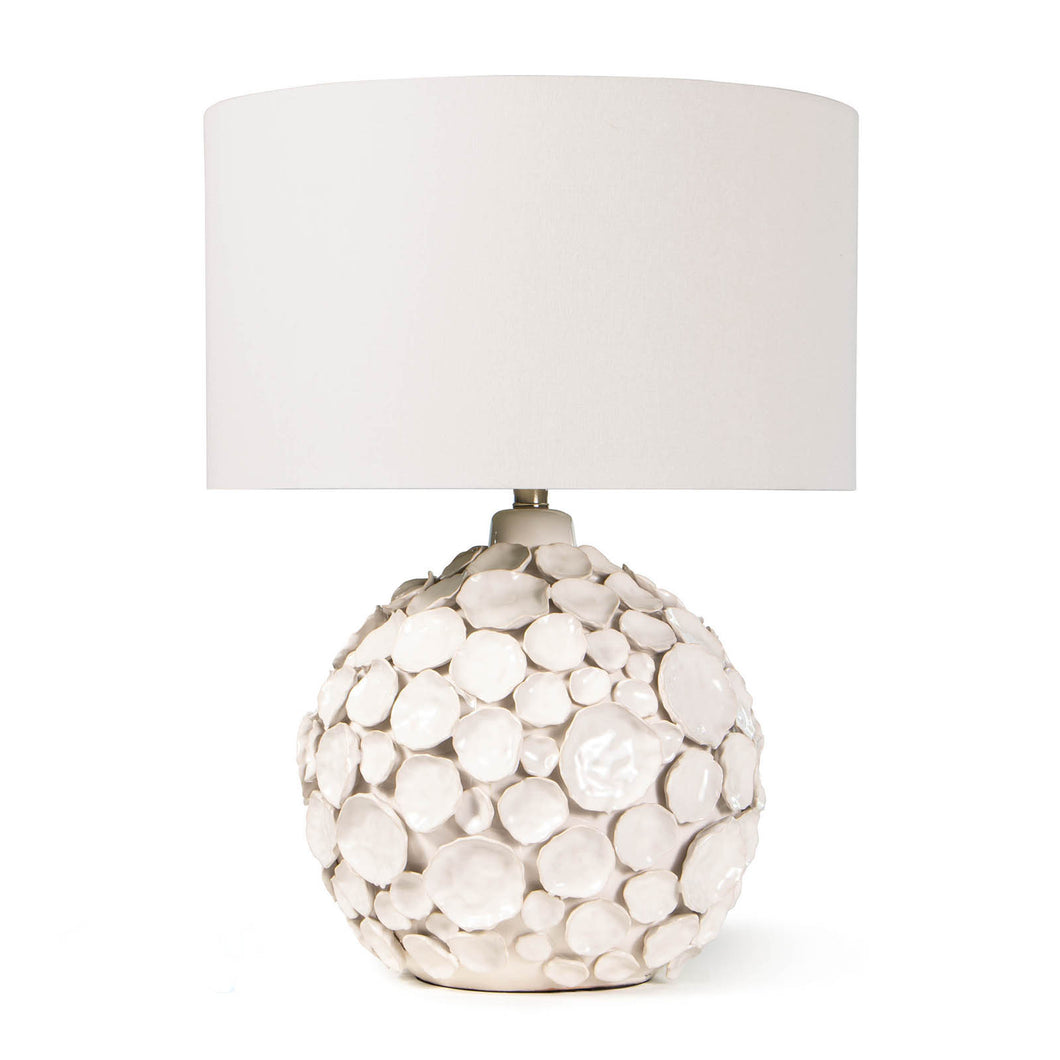 Lucia Ceramic Table Lamp (White) by Coastal Living