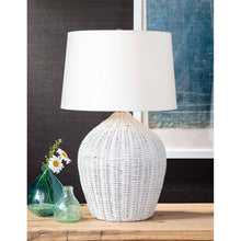 Load image into Gallery viewer, Georgian Table Lamp (White) by Coastal Living
