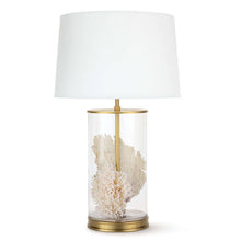 Load image into Gallery viewer, Magelian Glass Table Lamp (Natural Brass) by Southern Living
