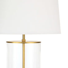 Load image into Gallery viewer, Magelian Glass Table Lamp (Natural Brass) by Southern Living
