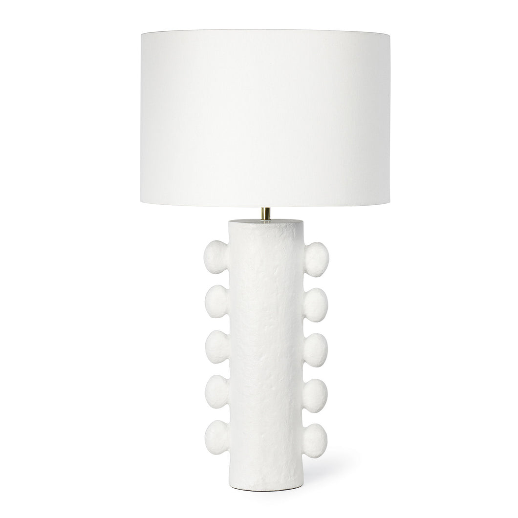 Sanya Metal Table Lamp (White) by Regina Andrew