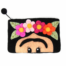 Load image into Gallery viewer, Frida Felt Pouch
