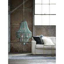 Load image into Gallery viewer, Malibu Chandelier (Weathered Blue) by Regina Andrew

