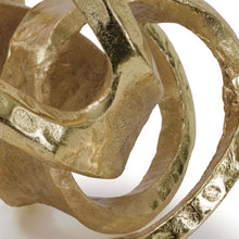Load image into Gallery viewer, Metal Knot (Gold) by Regina Andrew
