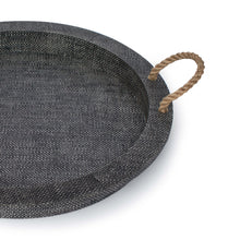 Load image into Gallery viewer, Aegean Serving Tray (Grey) by Regina Andrew
