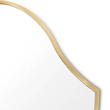 Load image into Gallery viewer, Crest Mirror (Natural Brass) by Regina Andrew
