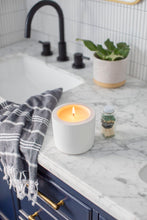 Load image into Gallery viewer, White Concrete Candle, 14 oz
