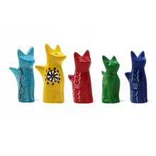 Load image into Gallery viewer, Tiny Cats, Soapstone - Assorted Pack of 5 Colors
