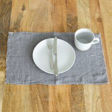 Load image into Gallery viewer, Stone Washed Linen Placemat, 12 x 18 in.
