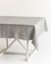 Load image into Gallery viewer, Stone Washed Linen Tablecloth,  84 x 60 in.
