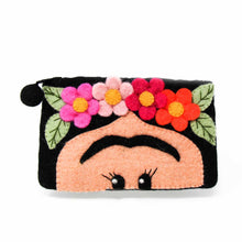 Load image into Gallery viewer, Frida Felt Pouch
