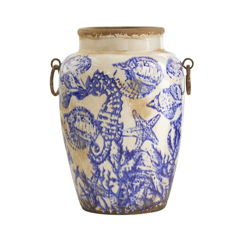 Nautical Ceramic Vase