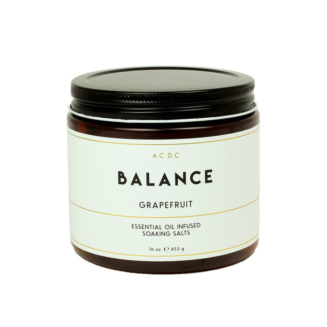 Balance Grapefruit Essential Oil Bath Soaking Salts