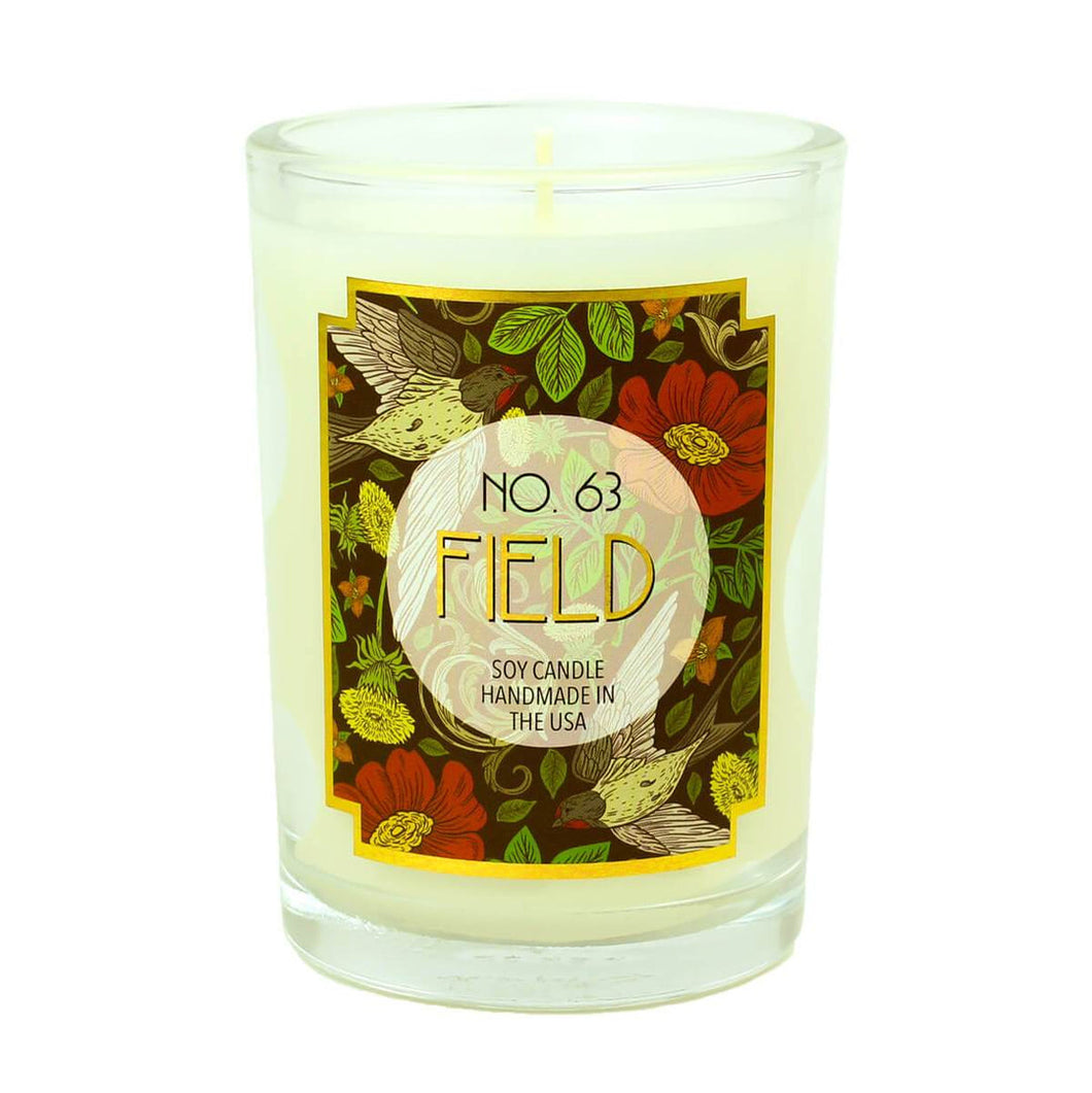 No. 63 Field Scented Soy Wax Candle