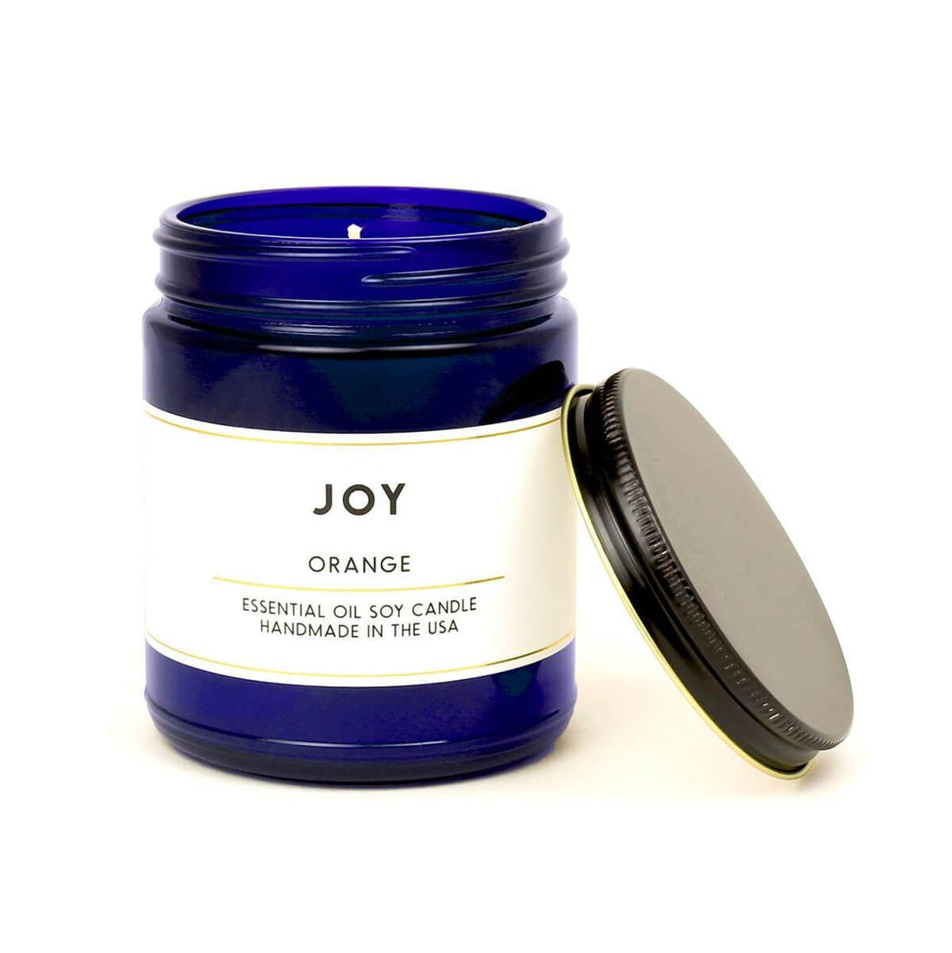 Joy Orange Essential Oil Aromatherapy Candle