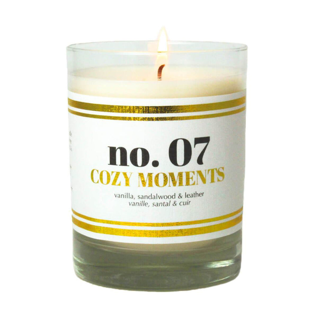 No. 07 Cozy Moments Scented Soy Candle