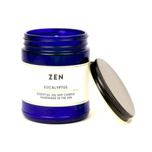 Load image into Gallery viewer, Zen Eucalyptus Essential Oil Aromatherapy Candle
