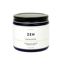 Load image into Gallery viewer, Zen Eucalyptus Essential Oil Bath Soaking Salts
